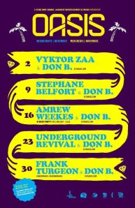 Oasis Wednesdays November 2011