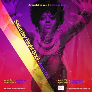 Saturday Night Soul April 2013