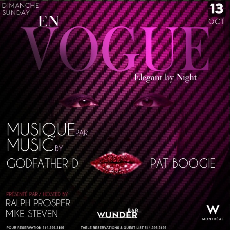 En Vogue Elegant by Night Wunderbar W Hotel