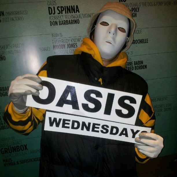Oasis Wednesdays 