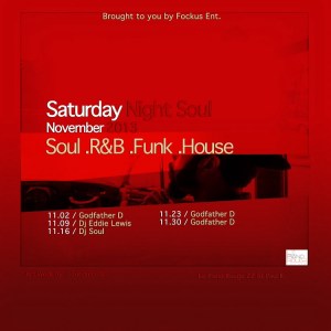 Saturday Night Soul November 2013