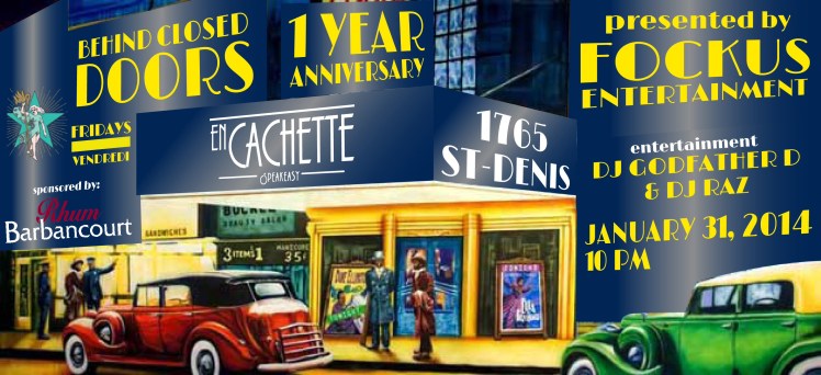 Behind Closed Doors 1yr Annivesary