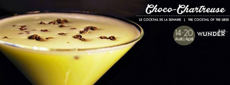 Cocktail of the week Choco-Chartreuse Wunderbar W Hotel