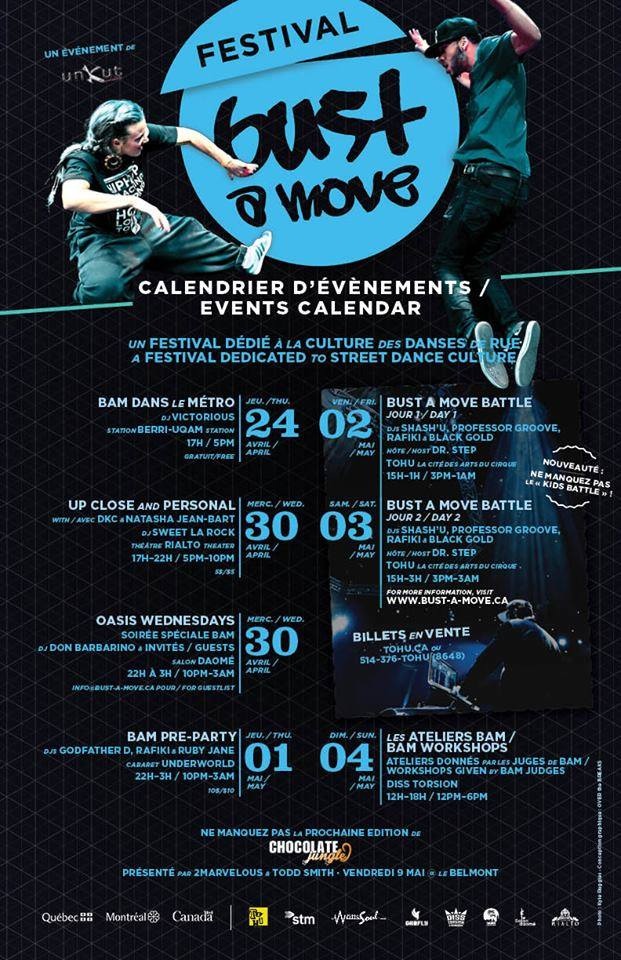 Bust A Move Festival Montreal