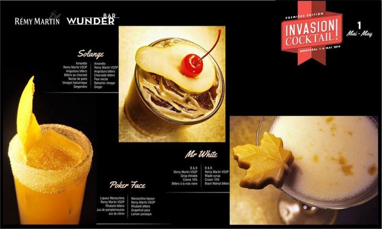 Invasion Cocktail Montreal Wunderbar W Hotel