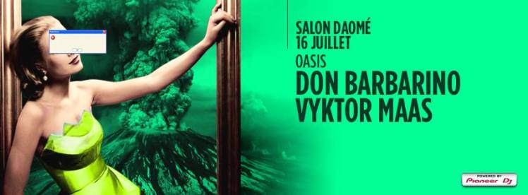Oasis Wednesdays Salon Daome Vyktor Maas Don Barbarino