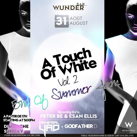 A Touch of White Day & Night Party Wunderbar W Hotel