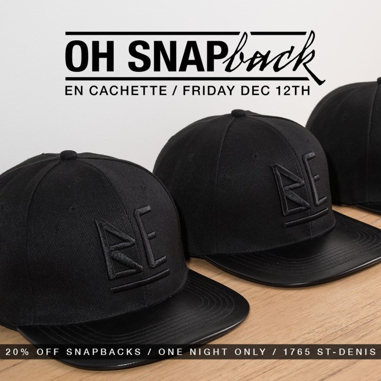 Bad Etiquette Signature Snapback 